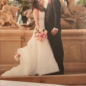 Casablanca Halter style wedding gown